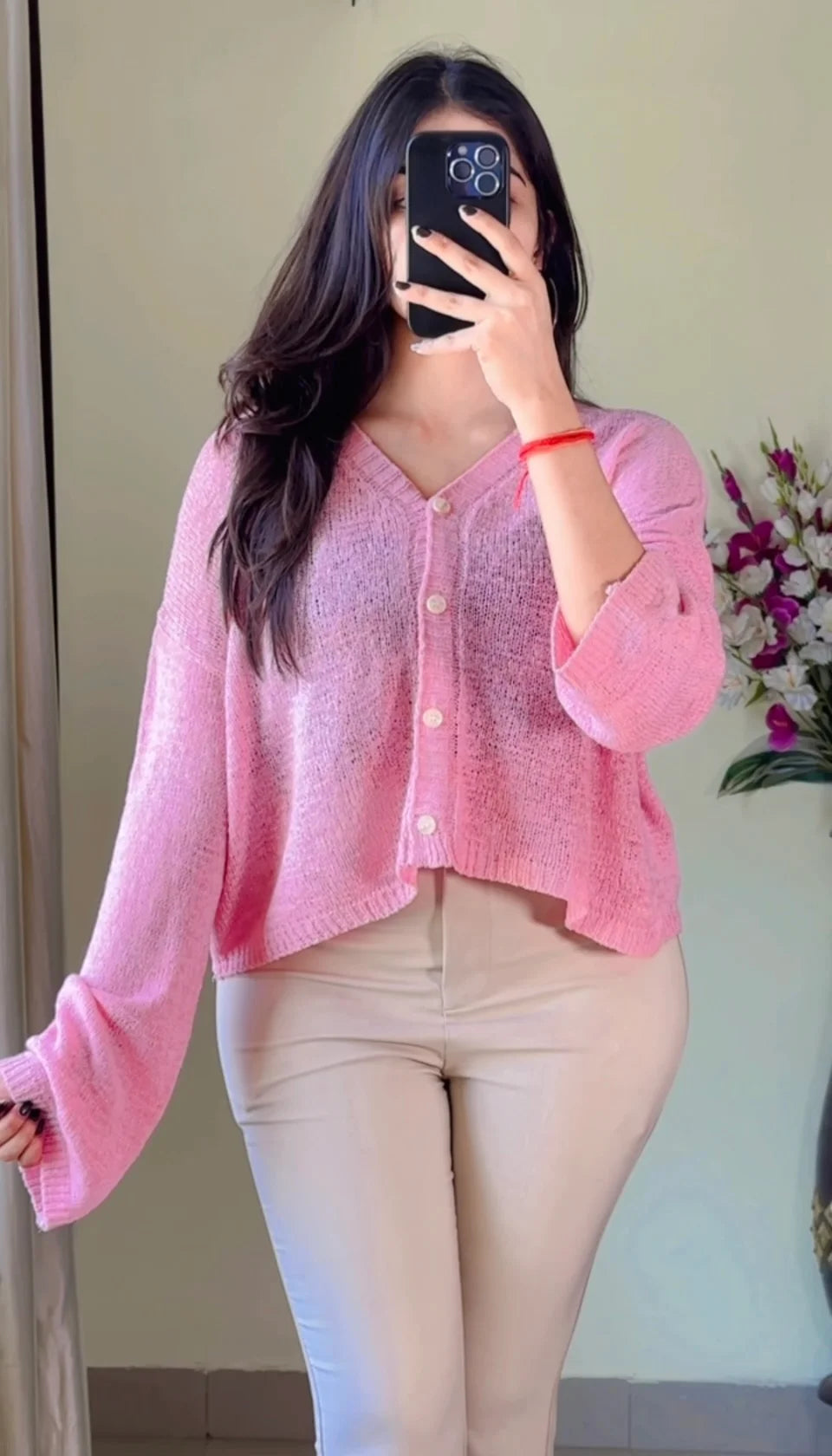 (Size-Free Size ) Crochet Top-CB162