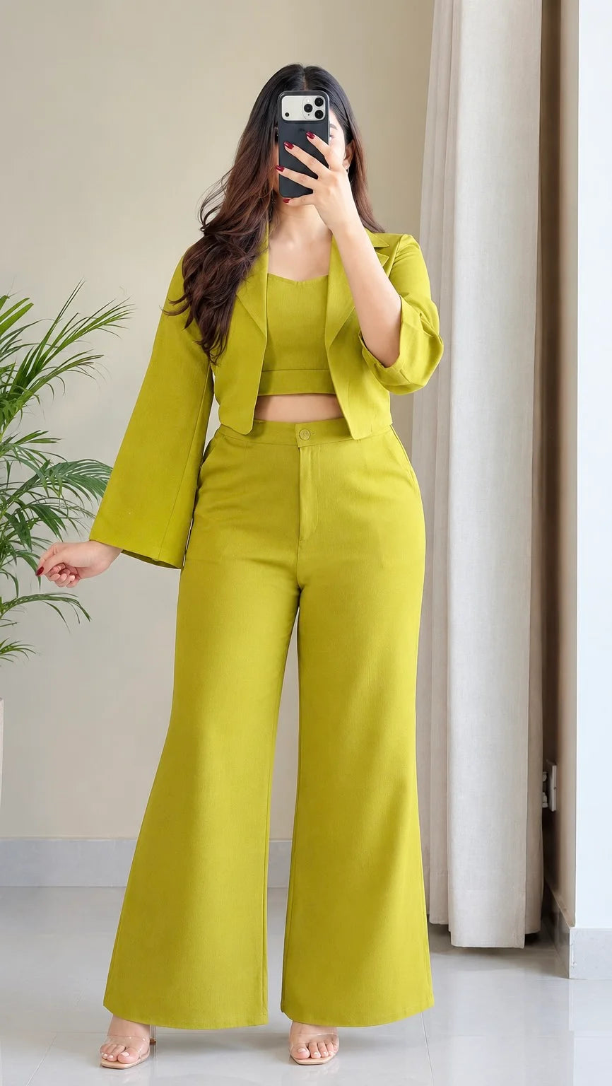 3-Piece Blazer Co-ord Set