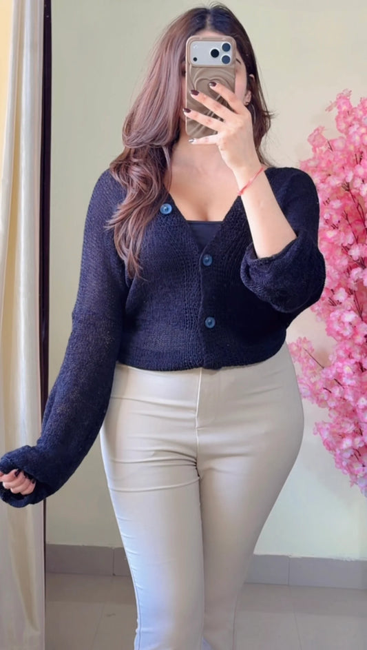 (Size-XL to 4XL) Crochet Top- C537