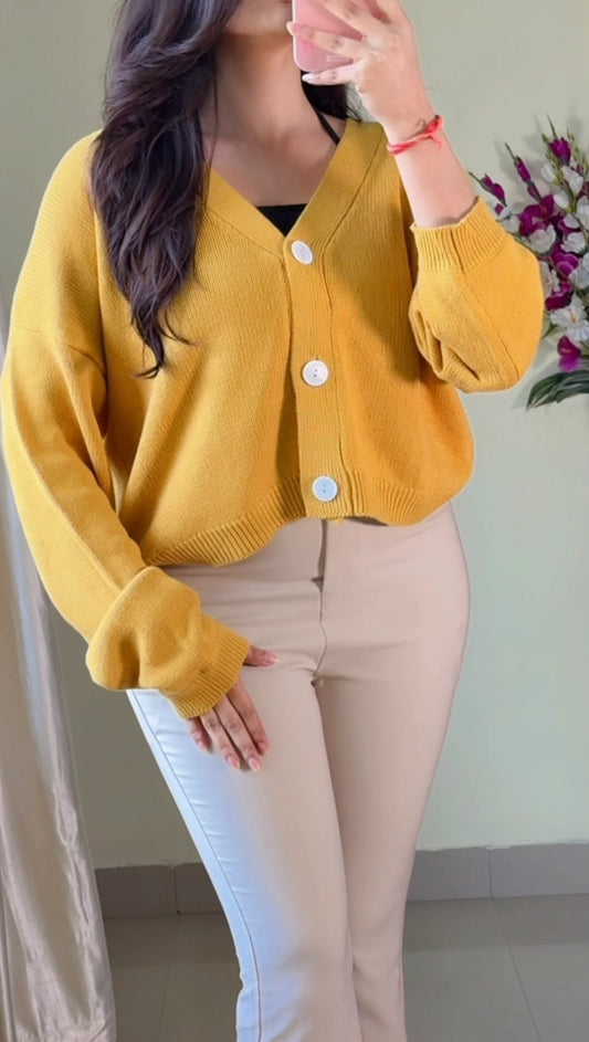 (Size-Free Size) Knit Sweater- Co303