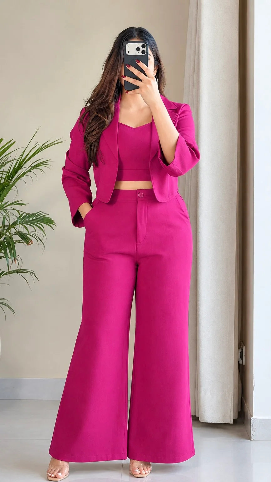 3-Piece Blazer Co-ord Set
