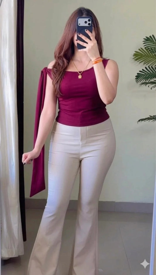 Pretty one Shoulder Top