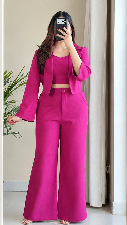 3-Piece Blazer Co-ord Set