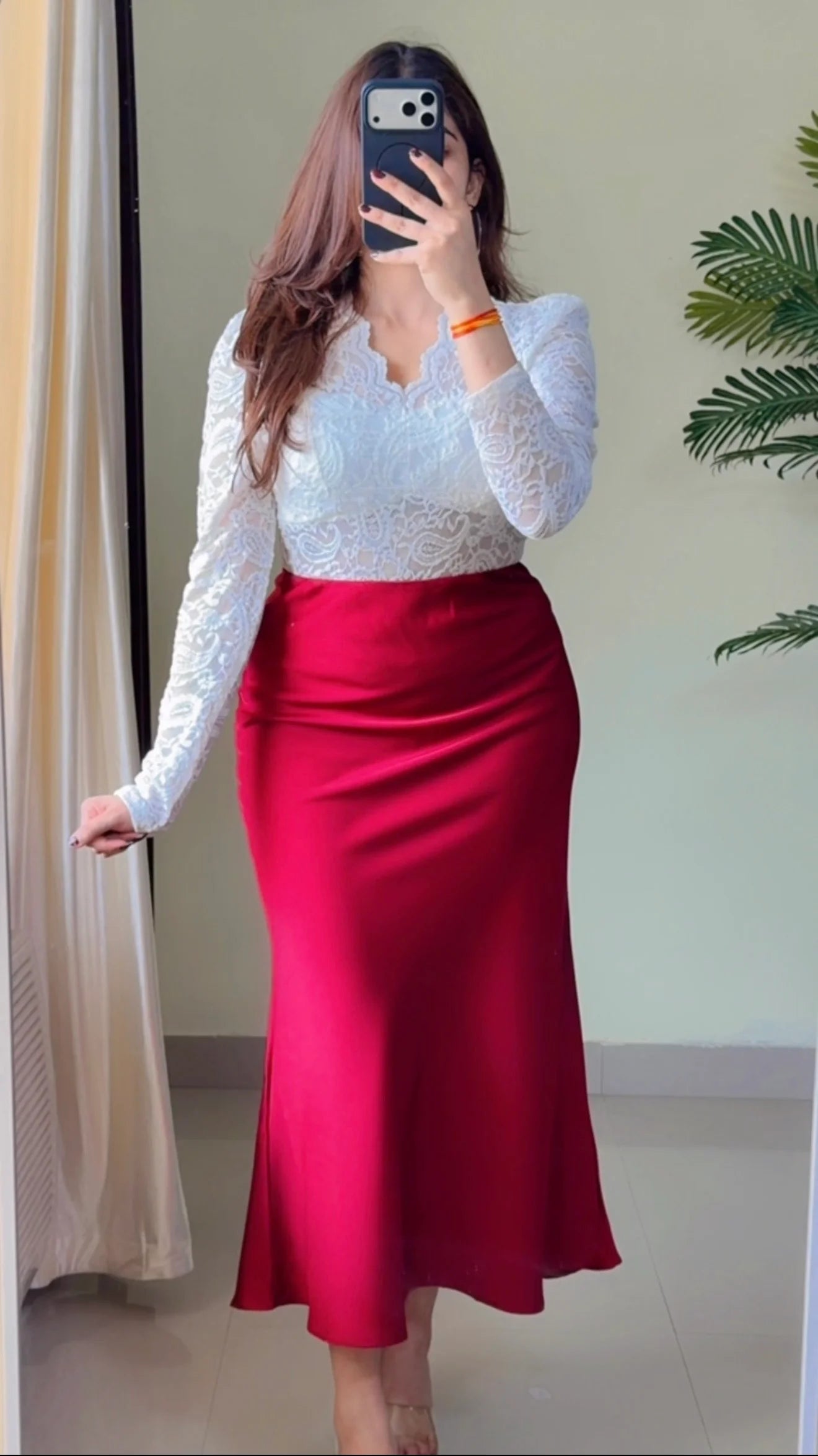 Premium Satin Skirt