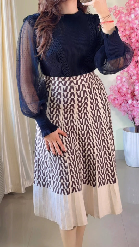 (Size-Free Size) Classy Co-Ord Set- K-544