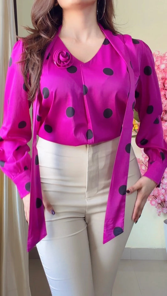 Barbie Pop Polka Premium Shirt