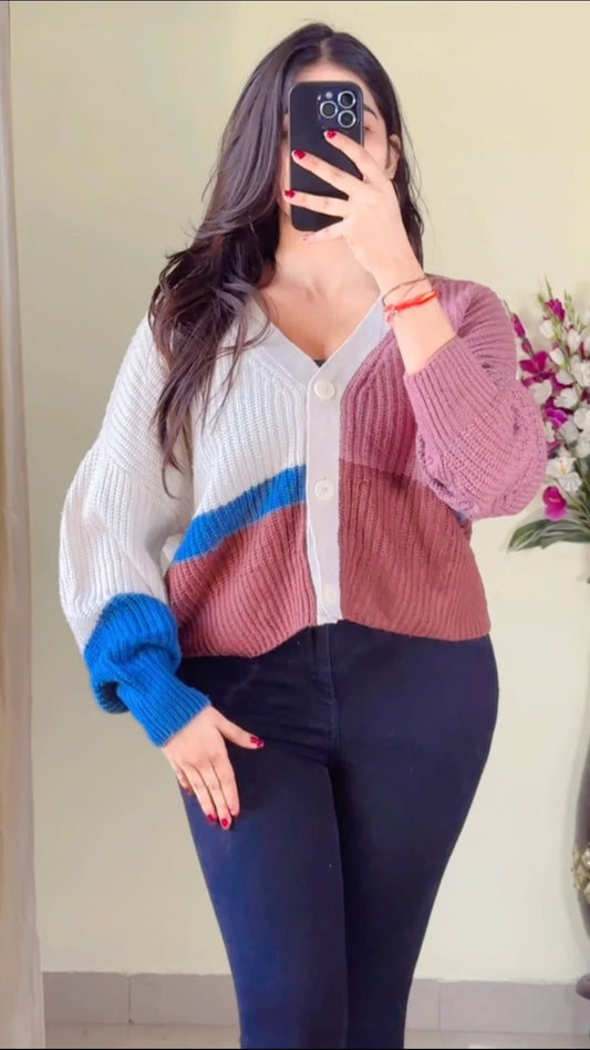 Size( Free Size) Crochet Sweater CO-140