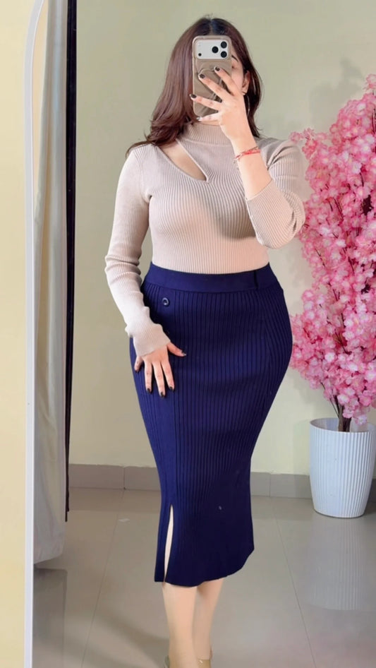 (Size-Free Size) Classy Co-Ord Set- K-566