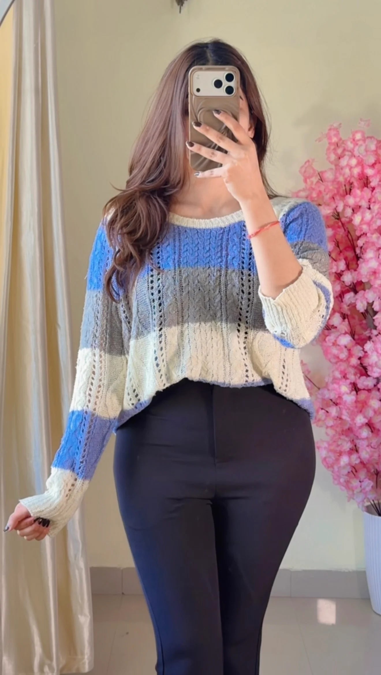 (Size-S to M) Crochet Top- C485