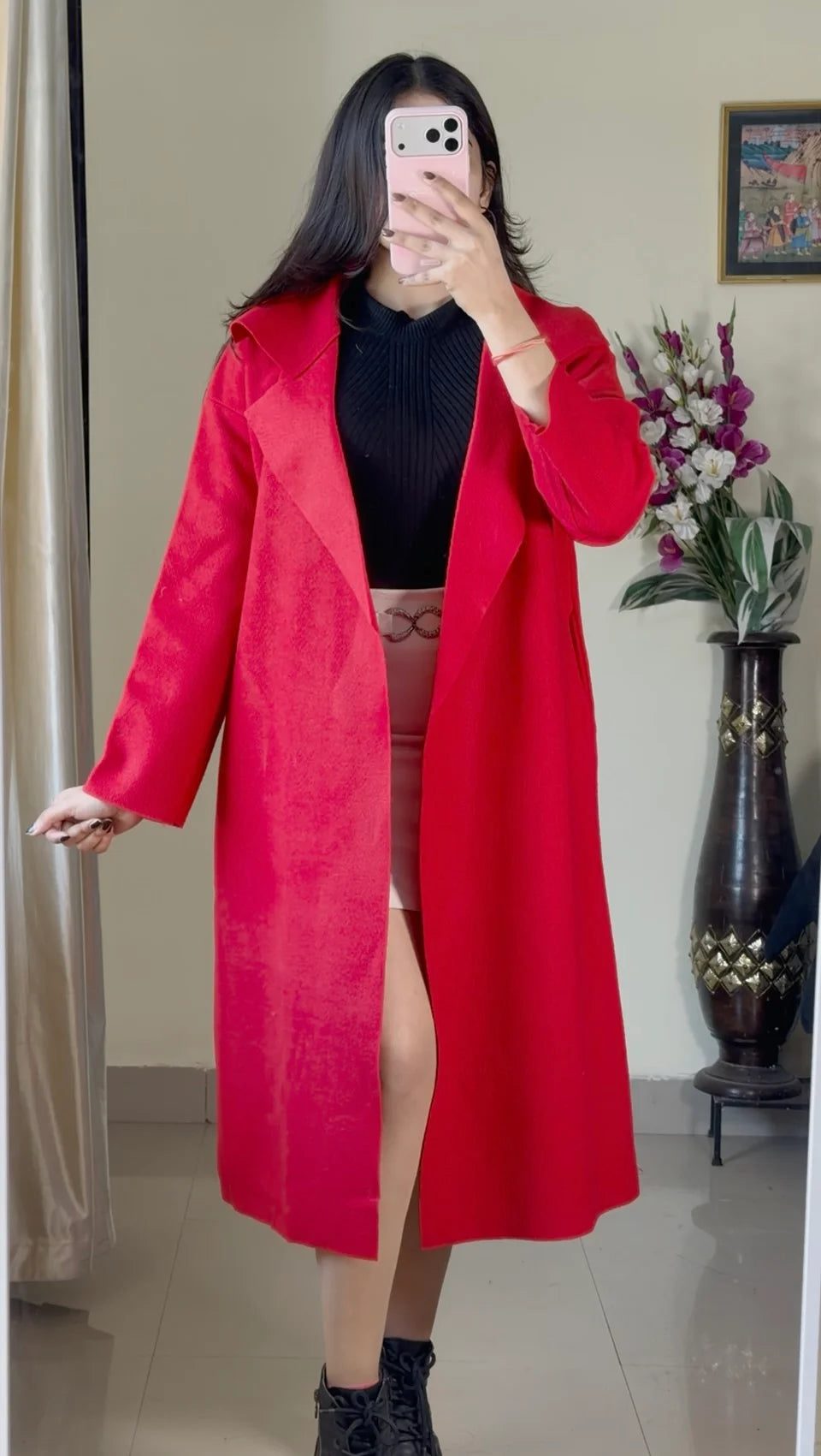 (Size- L ) Winter Coat) - (WO196