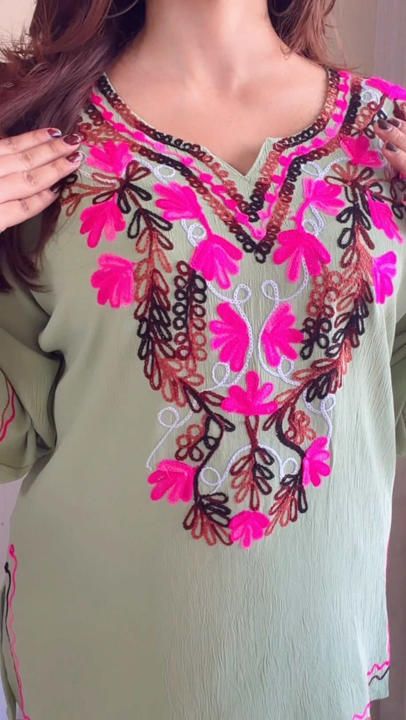 Gulnaar Embroidered Pakistani Co-Ord Set