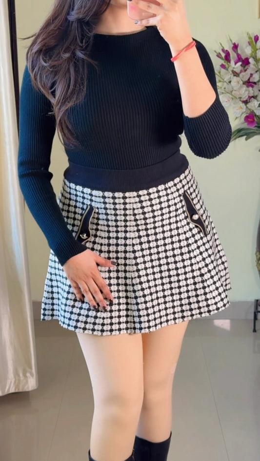 (Size-S to M) Pretty Co-Ord K-536