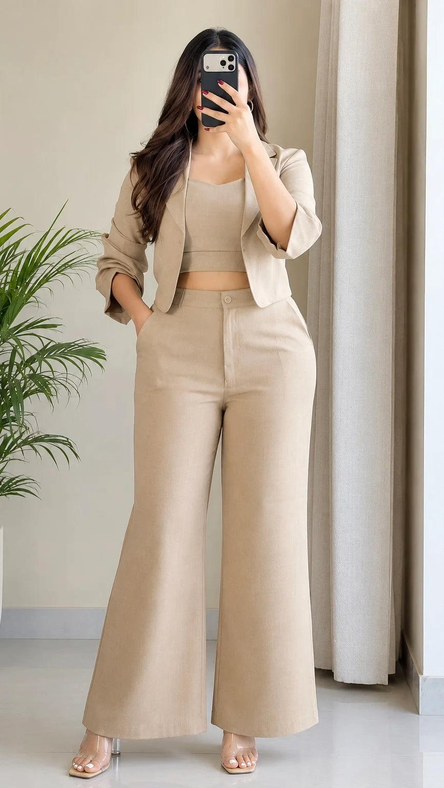 3-Piece Blazer Co-ord Set