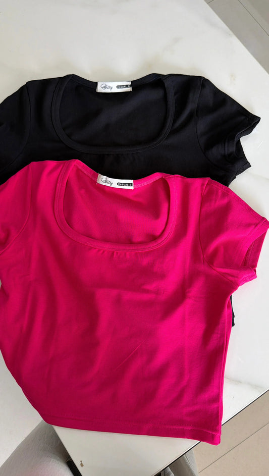 Aura Stretch Crop Top