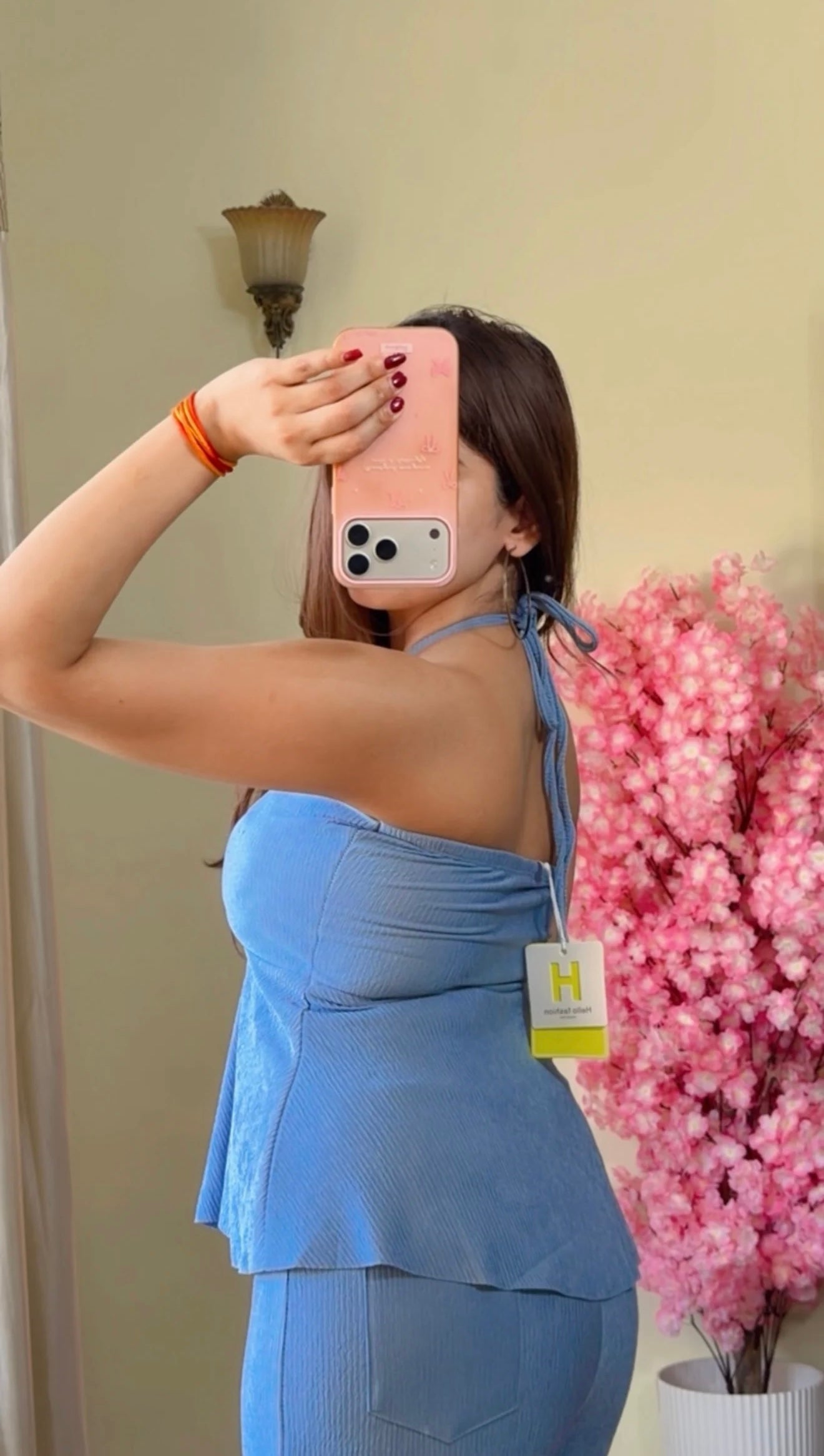 Padded Peplum Co-ord Set