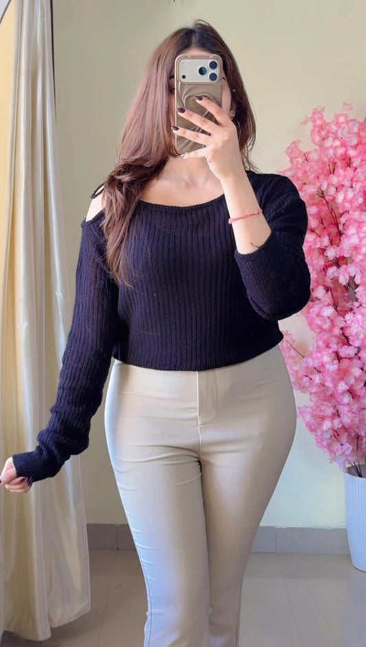(Size-Free Size ) Crochet Top-C493