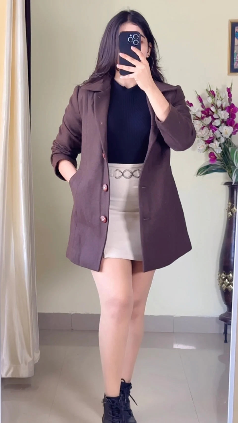 (S To M) Winter Coat Wo55