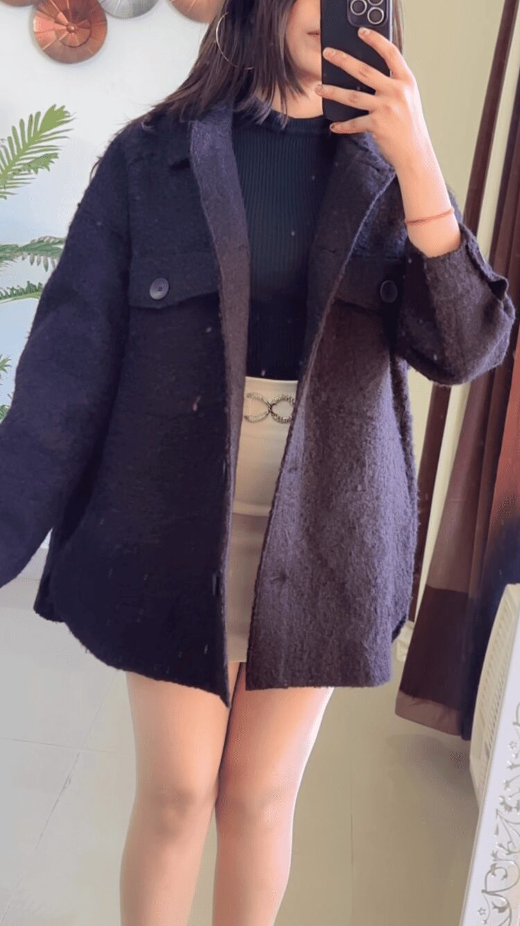 Black Winter Coat- W20