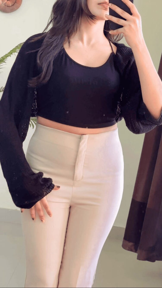 (M) Crochet Top- C681