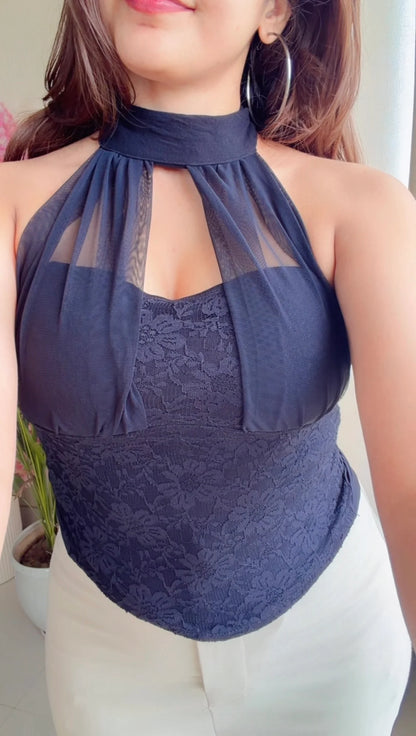 Glam Padded Halter Top