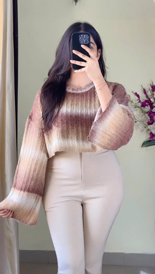 (Size-S to M) Crochet Top- C538