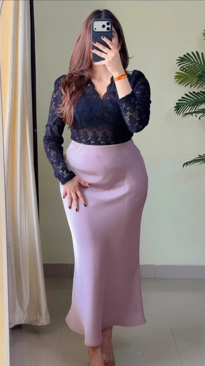 Premium Satin Skirt