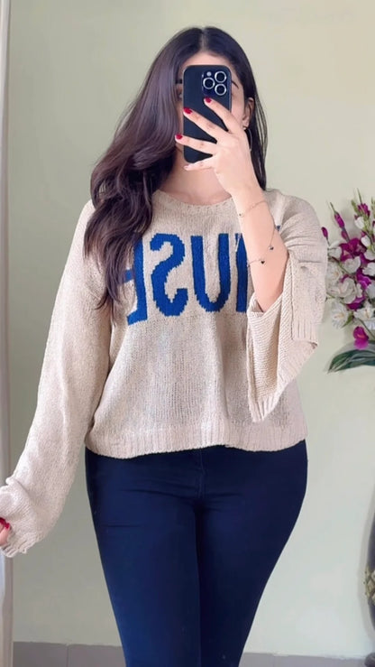 (S To M) Crochet Top- (Cb45)