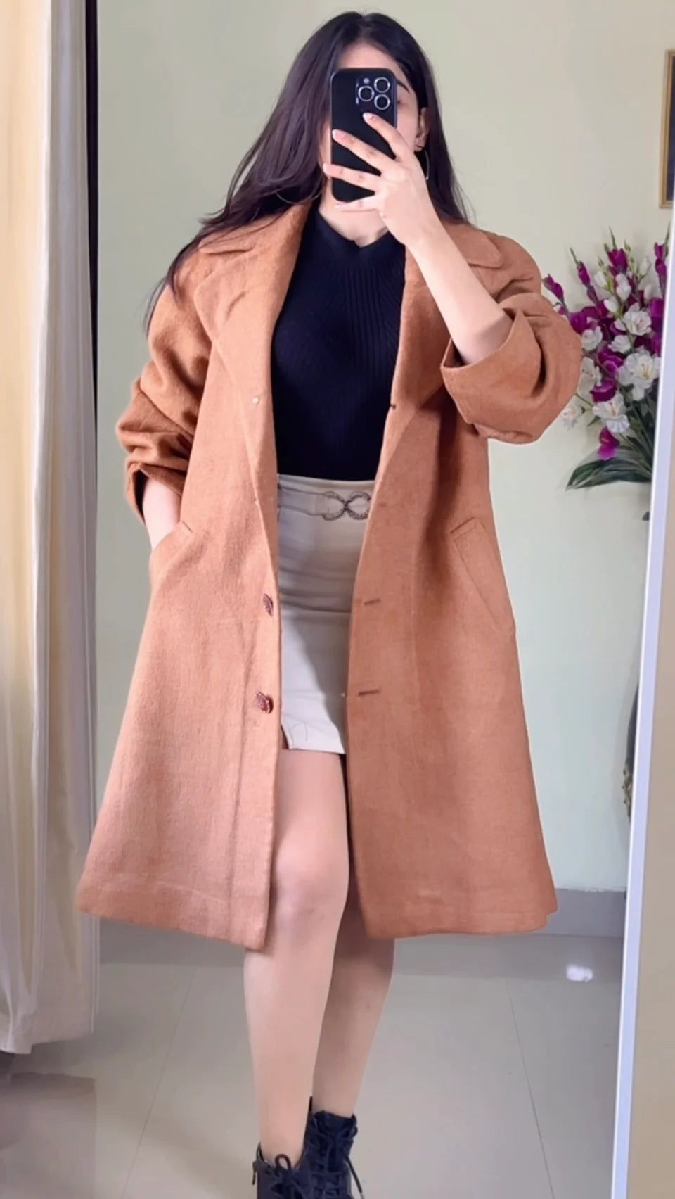 Size(L to XL)Winter Coat-WO128