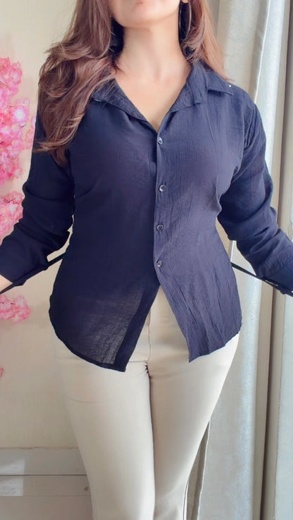 Premium Corset Back Summer Shirt
