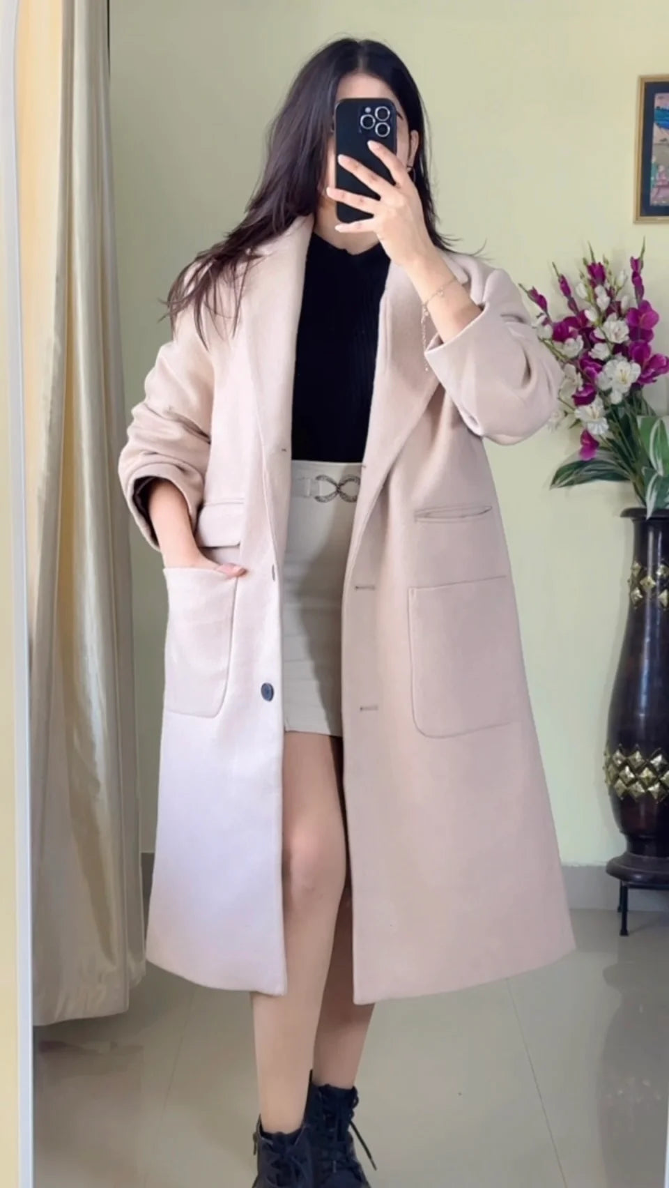 Size(L to XL)Winter Coat-WO141