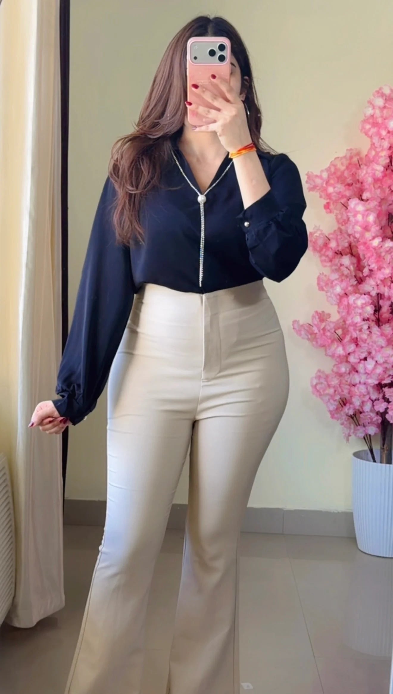 Black Pearl Tie Shirt