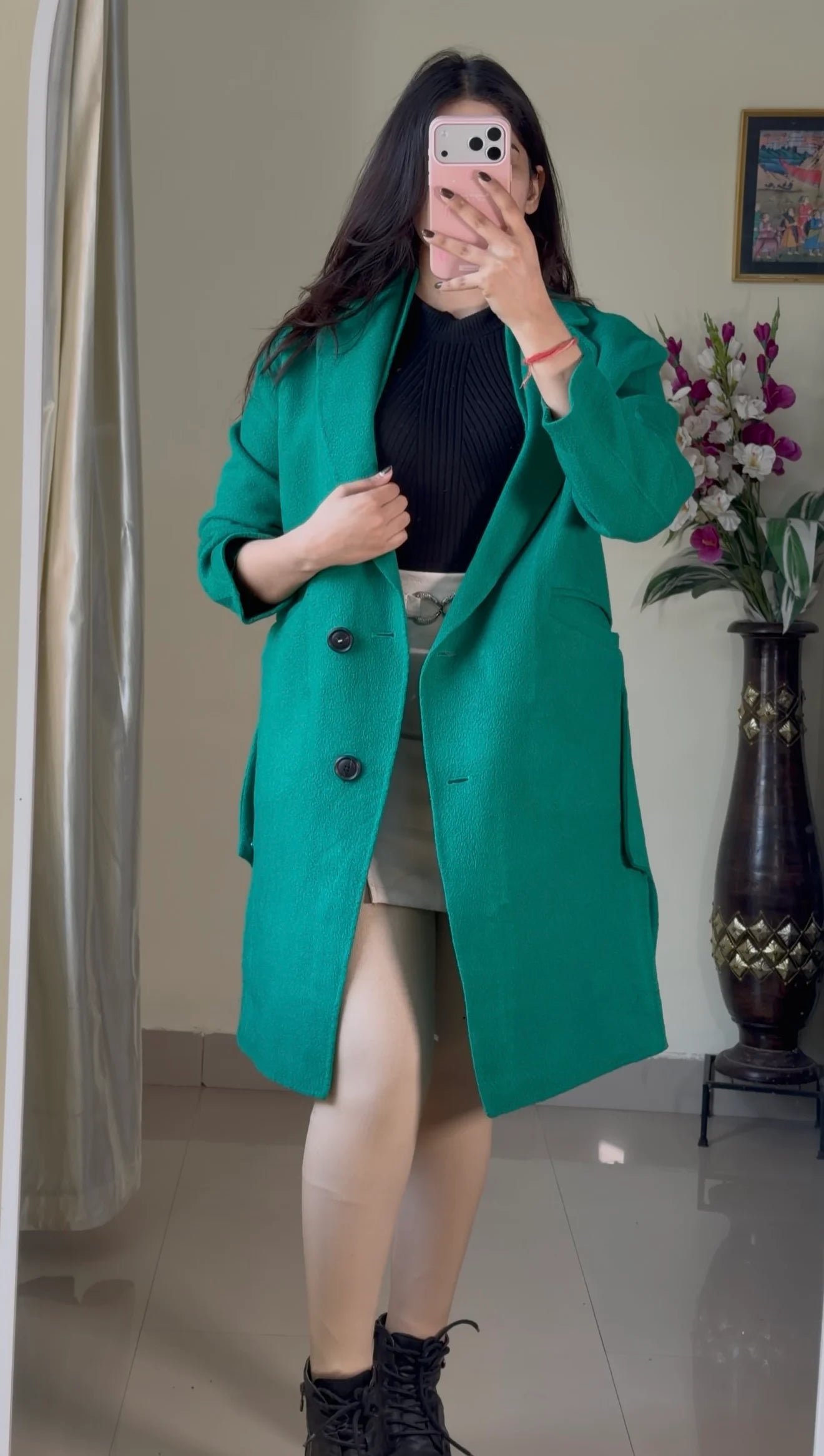 (Size- S to M) Premium Winter Coat - WO208