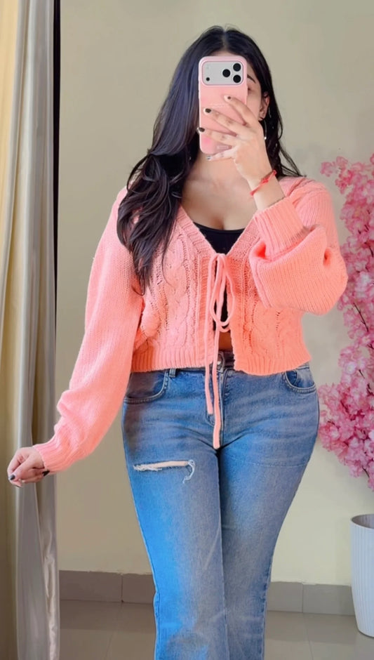 (Size-L to XL) Premium Crochet Top - C453