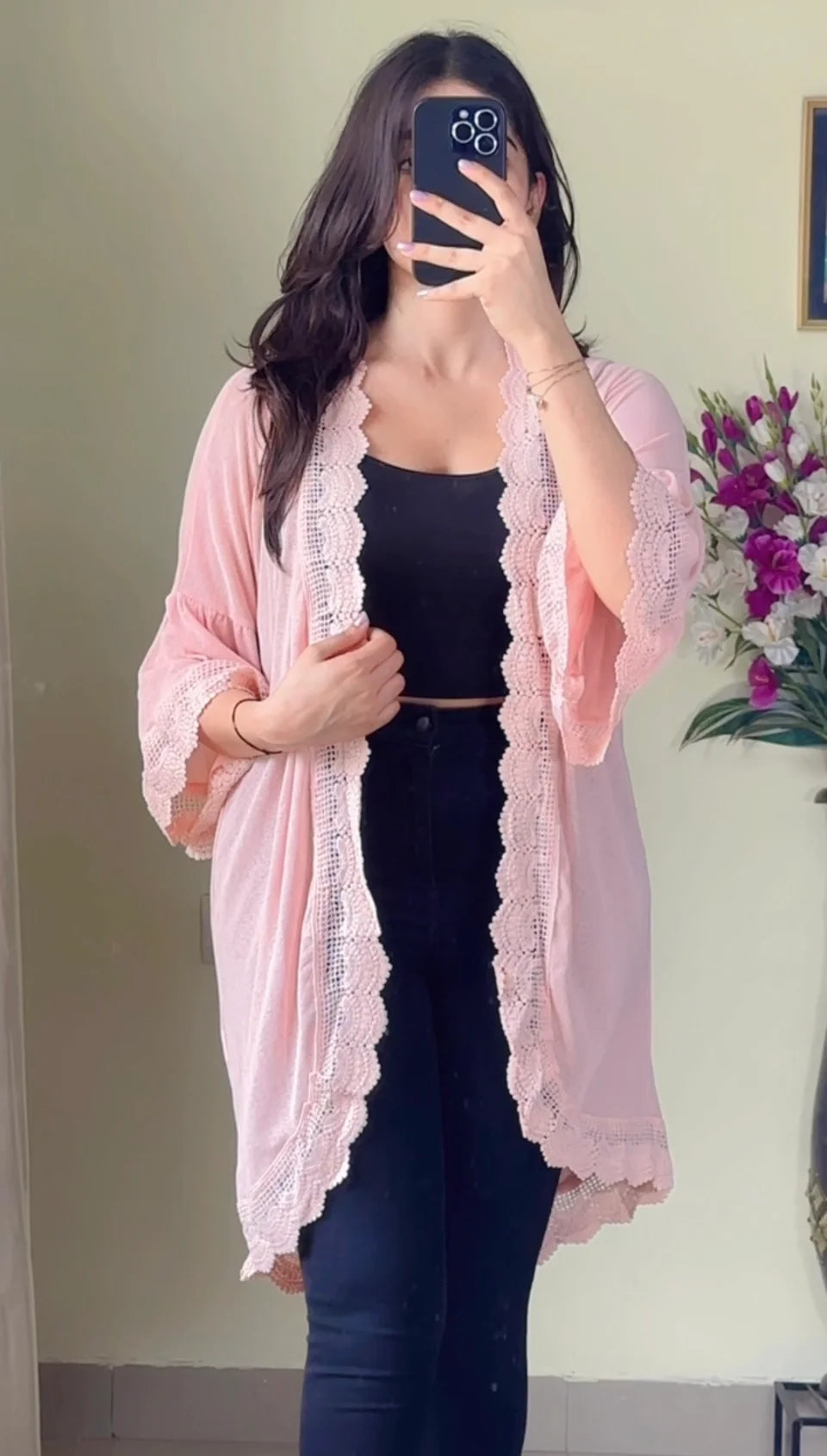 (Free Size) Crochet Top- (C-503)