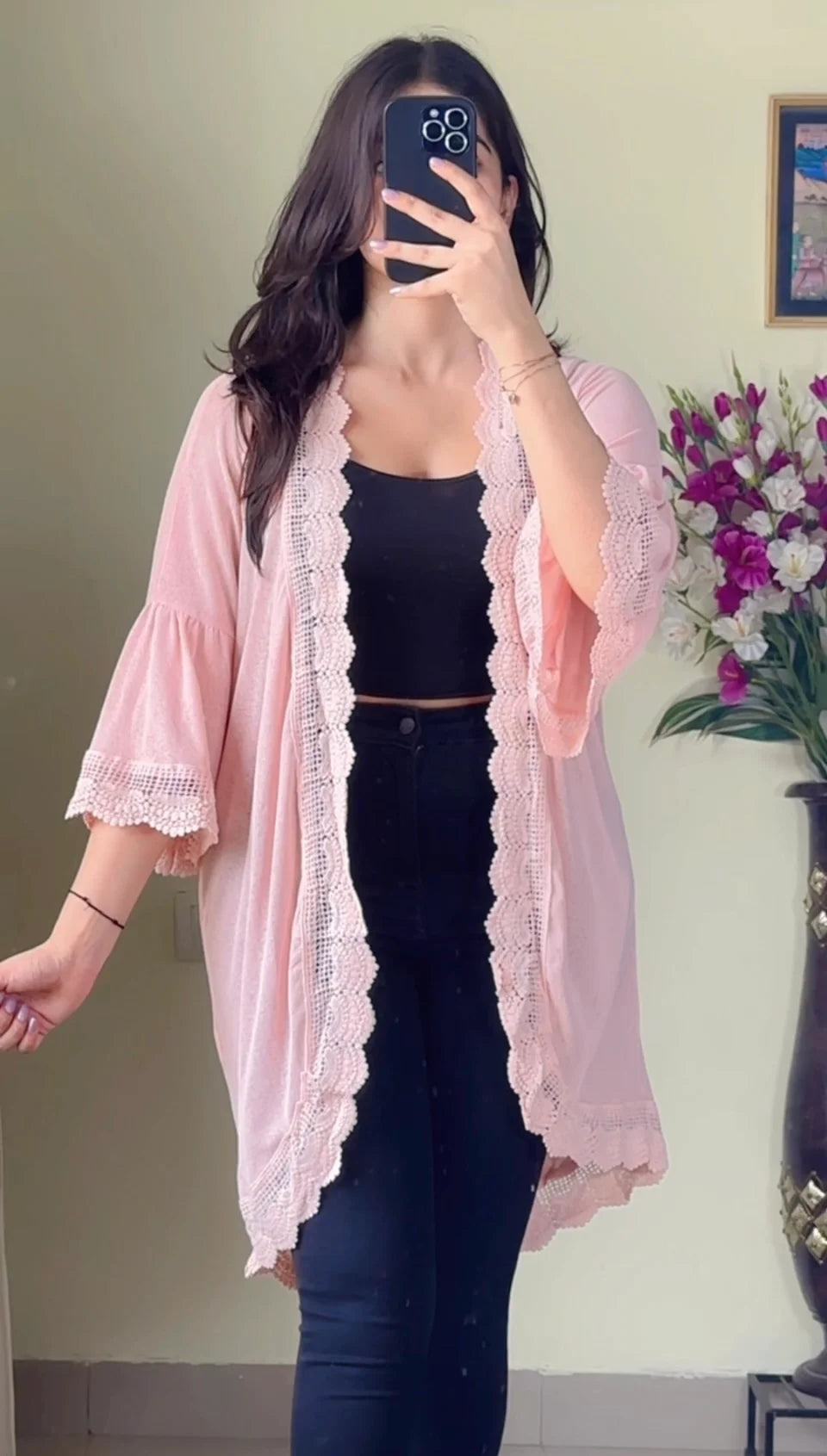 (Free Size) Crochet Top- (C-503)