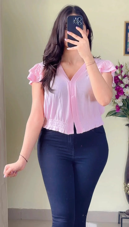 (Free Size) Crochet Top- (C-504)