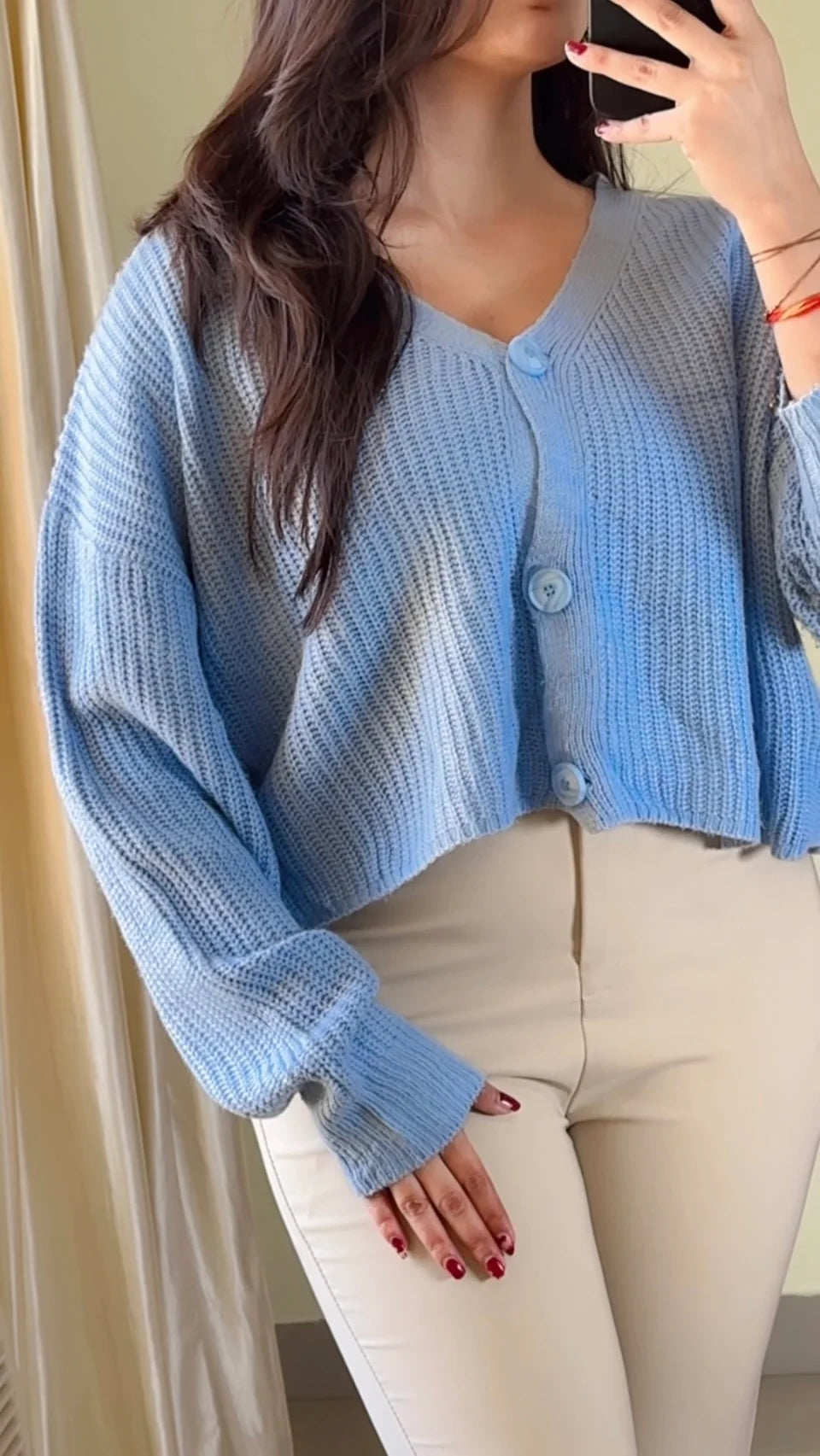 Size(Free Size) Crochet Sweater CB-111