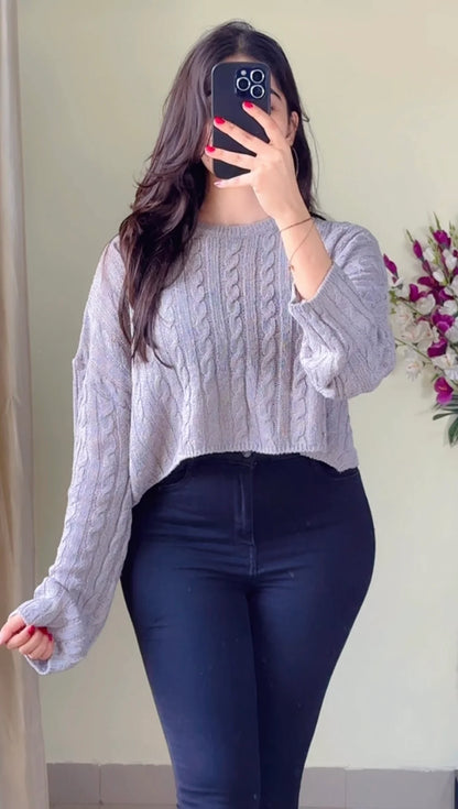 (Free Size)Crochet Top- (C-559)