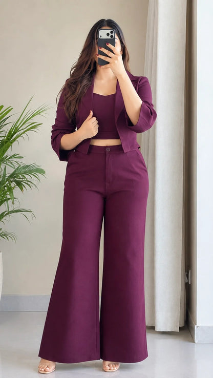 3-Piece Blazer Co-ord Set