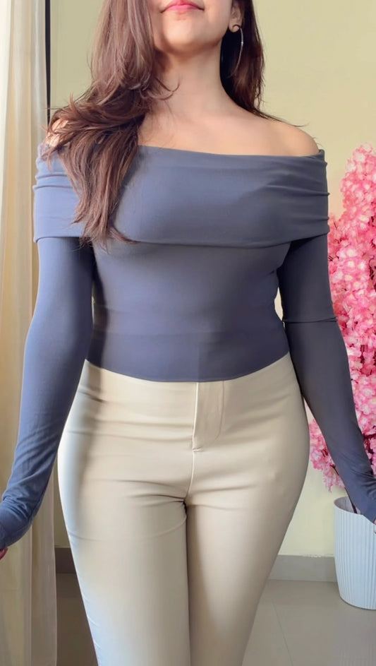Classy Off- Shoulder Top