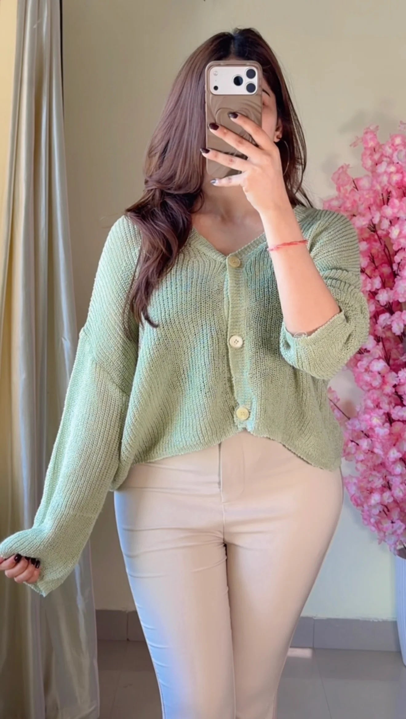 (Free Size Till 40"Bust  ) Crochet Top-C488