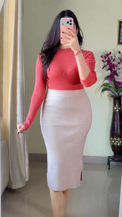 (Size-L to XL) -Pretty Co-ord Set- K-520