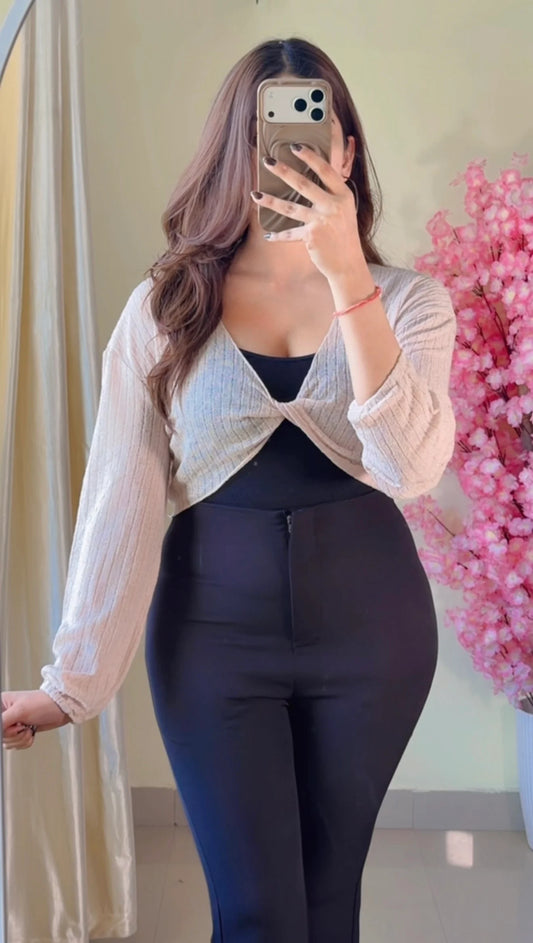 (Size-Free Size ) Crochet Top-C484