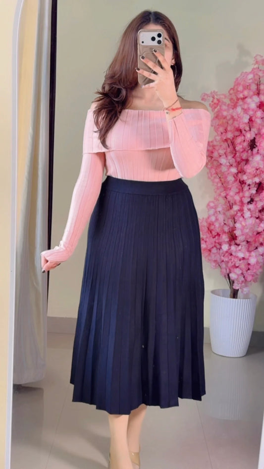 (Size-Free Size) Classy Co-Ord Set-  K-567