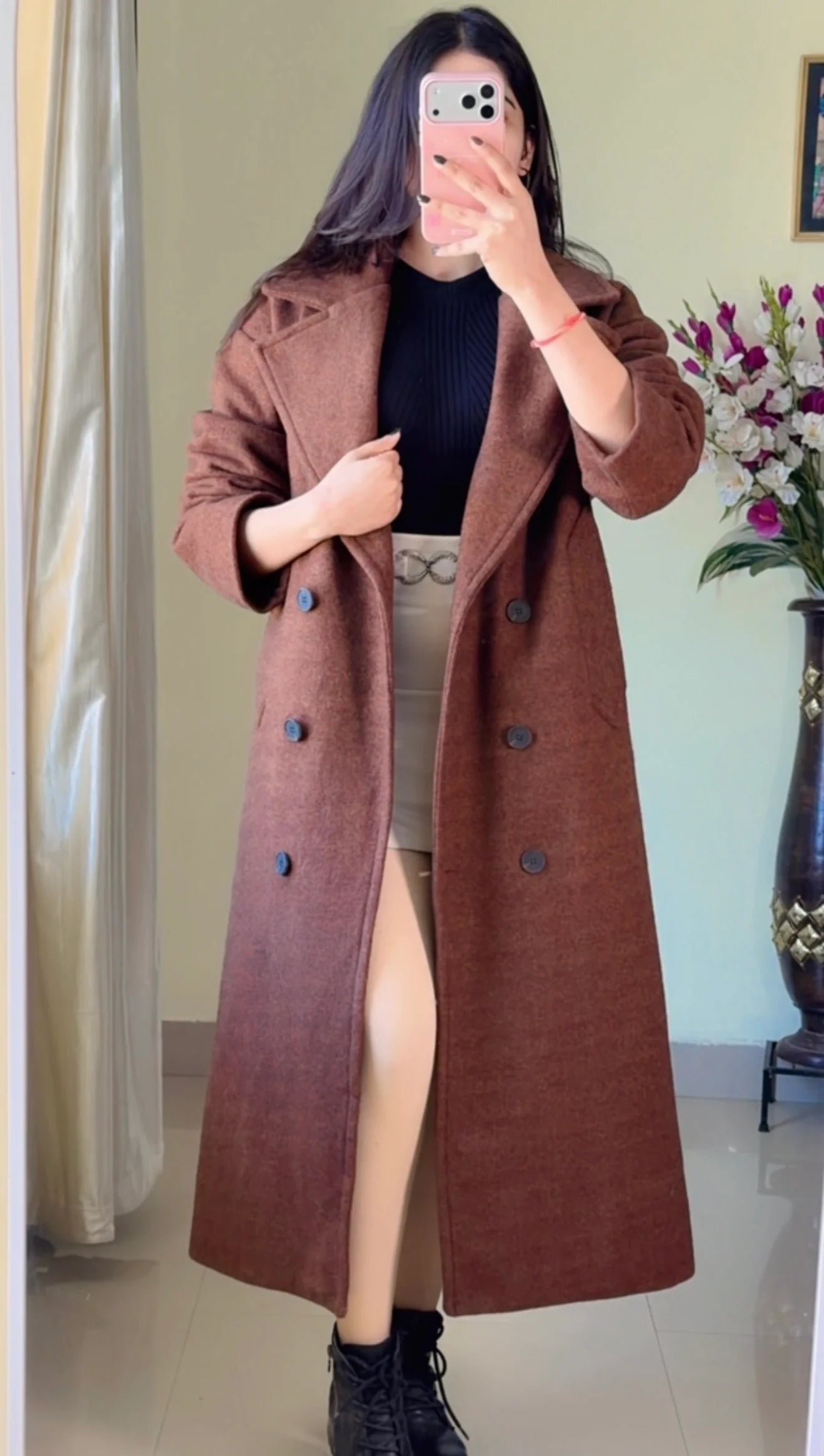 (Size- M to L) Premium Winter Coat - WO233