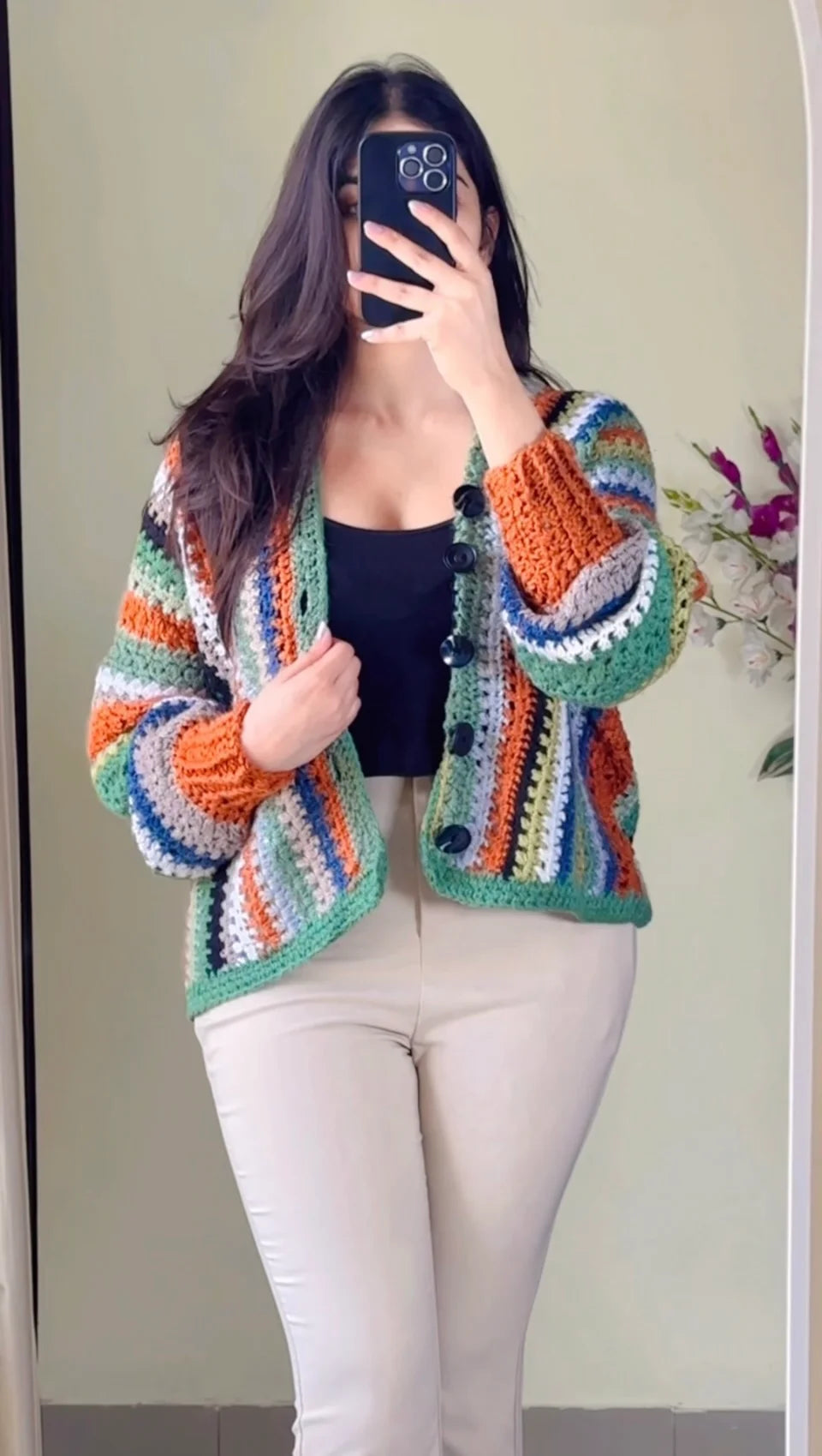 Crochet Sweater- CB
