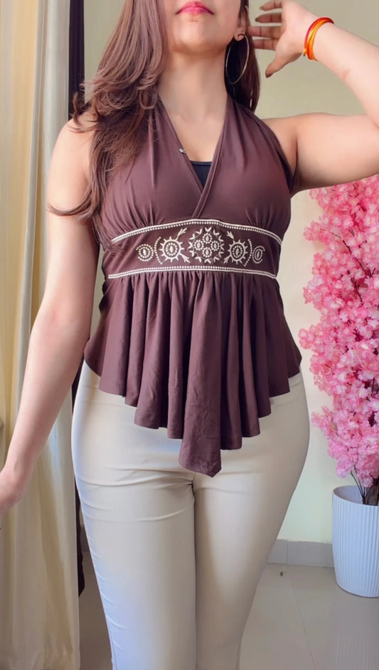 Premium Halterneck Top