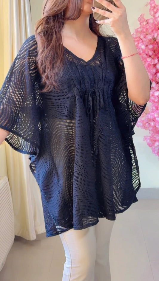 (Size-XL to 4XL) Crochet Top- C491