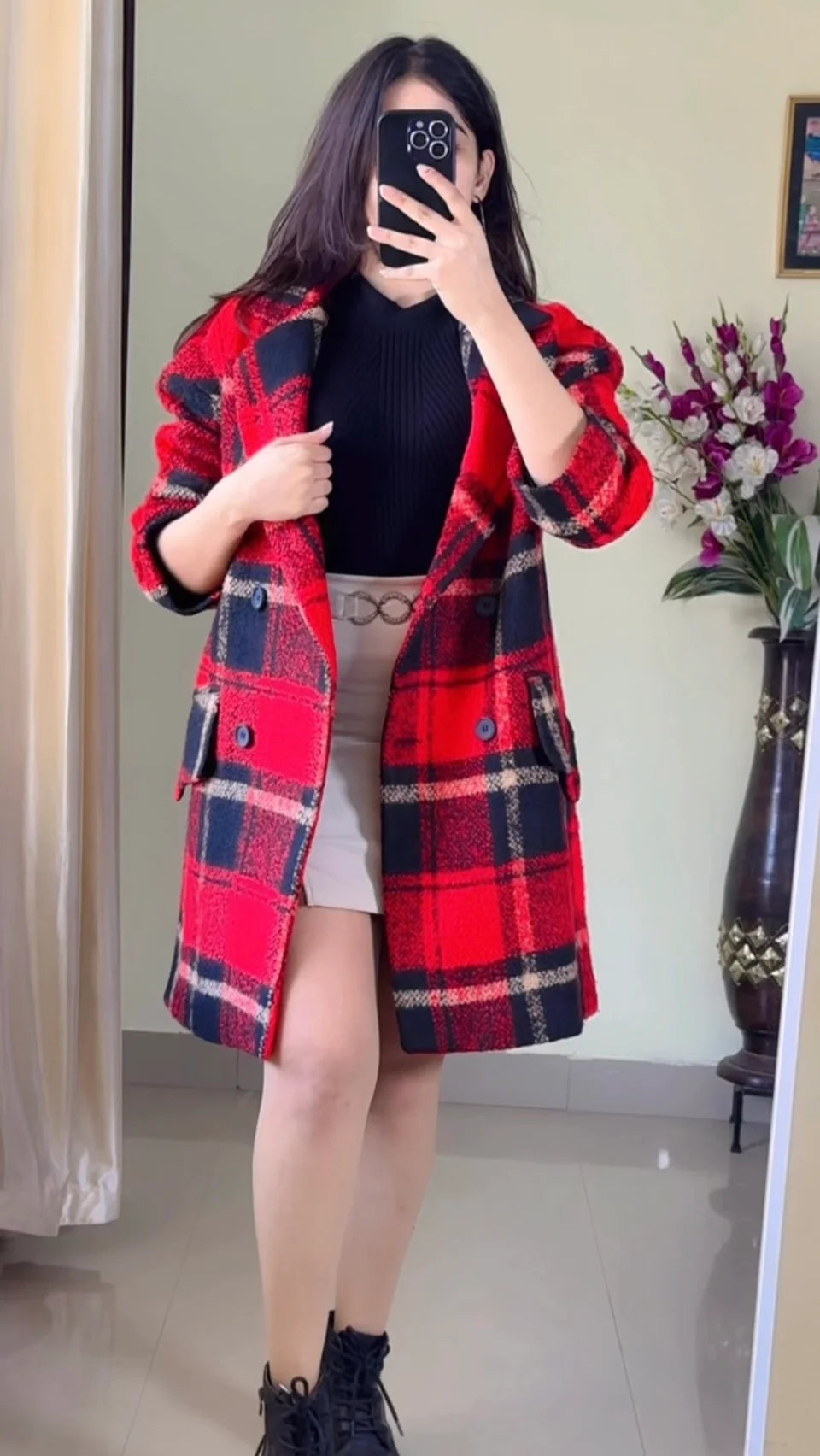 Size(L to XL)Winter Coat-WO107