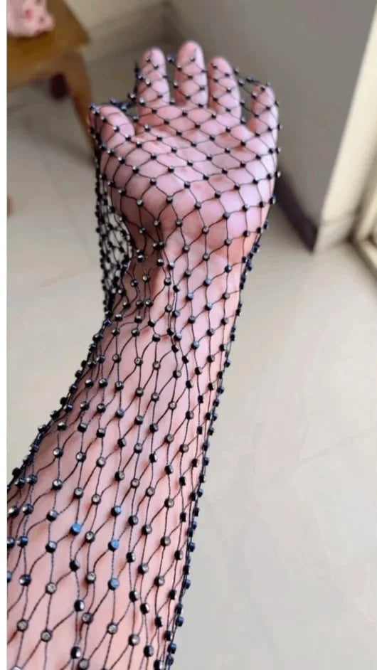 Gloss Mesh Top (High Quality)[T43]